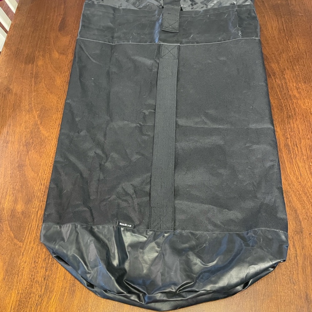 Suck UK Punching Bag Laundry Hamper 70L Black Boxing Sack Dorm Gym Storage - Picture 9 of 13